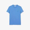 Lacoste Men's Crew Neck Pima Cotton Jersey T-Shirt Blue Size L