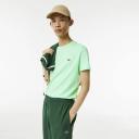 Lacoste Men's Crew Neck Pima Cotton Jersey T-Shirt Green Size S