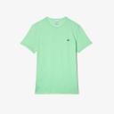 Lacoste Men's Crew Neck Pima Cotton Jersey T-Shirt Green Size S