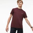 Lacoste Men's Crew Neck Pima Cotton Jersey T-Shirt Purple Size XS