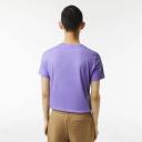 Lacoste Men's Crew Neck Pima Cotton Jersey T-Shirt Purple Size XS