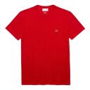 Lacoste Men's Crew Neck Pima Cotton Jersey T-Shirt (White, Size M)