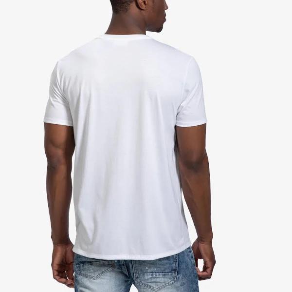 Lacoste Men's Crew Neck Pima Cotton Jersey T-Shirt (White, Size M)