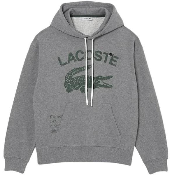Lacoste Men's Graphic Icons Loose Fit Hoodie