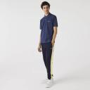 Lacoste Men's Marl Original L.12.12 Polo Shirt Blue 2XL