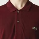 Lacoste Men's Marl Original L.12.12 Polo Shirt Red Size XL