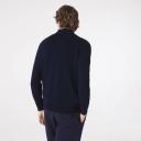 Lacoste Men's Organic Cotton Crew Neck Sweater Blue 3XL