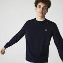 Lacoste Men's Organic Cotton Crew Neck Sweater Blue 3XL