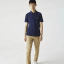 Lacoste Men's Original L.12.12 Slim Fit Polo Shirt Blue Size L