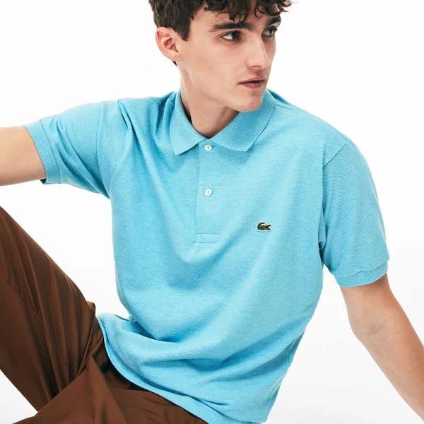 Lacoste Men's Original L.12.12 Slim Fit Polo Shirt Blue Size XS