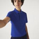 Lacoste Men's Smart Paris Stretch Cotton Piqué Polo Shirt Blue Size M