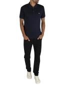 Lacoste Navy Classic Pima Polo Shirt