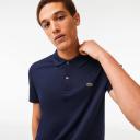 Lacoste Navy Classic Pima Polo Shirt