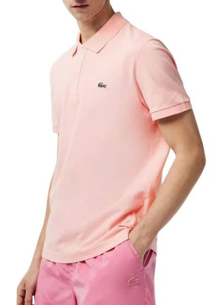Lacoste Ph4012 Short Sleeve Polo Pink L Man PH4012-KF9-5