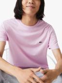 Lacoste Pima T Shirt, Size S, Pink