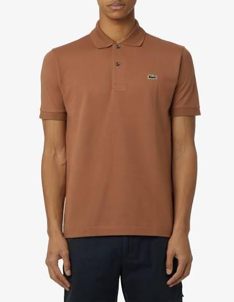 Lacoste Polo Shirt With Logo Men's Brown