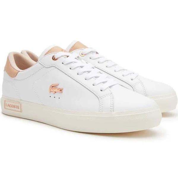 Lacoste Powercourt White Trainers