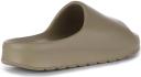Lacoste Serve Slide 2.0 in Khaki Grey for Women | Rubber Sandals