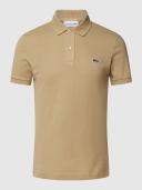 Lacoste Slim Fit Short Sleeve Polo Shirt Greenish Brown - XS