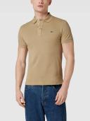 Lacoste Slim Fit Short Sleeve Polo Shirt Greenish Brown - XS