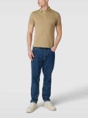 Lacoste Slim Fit Short Sleeve Polo Shirt Greenish Brown - XS