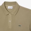 Lacoste Slim Fit Short Sleeve Polo Shirt Greenish Brown - XS