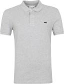 Lacoste Slim Fit Short Sleeve Polo Shirt Light Grey - XL