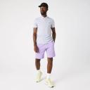 Lacoste Slim Fit Short Sleeve Polo Shirt Light Grey - XL