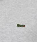 Lacoste Slim Fit Short Sleeve Polo Shirt Light Grey - XL