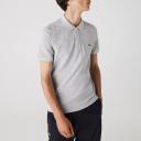 Lacoste Slim Fit Short Sleeve Polo Shirt Light Grey - XL