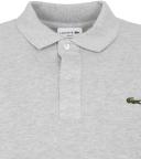 Lacoste Slim Fit Short Sleeve Polo Shirt Light Grey - XL