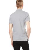 Lacoste Slim Fit Short Sleeve Polo Shirt Light Grey - XL