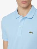Lacoste Slim Fit Short-sleeved Polo Sky Blue - XL