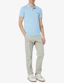 Lacoste Slim Fit Short-sleeved Polo Sky Blue - XL