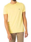 Lacoste T-SHIRT yellow men TH6709