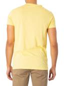 Lacoste T-SHIRT yellow men TH6709