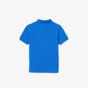 Lacoste Teen Blue Cotton Crocodile Polo Shirt