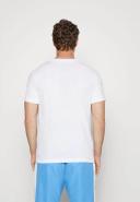 Lacoste Th2042-00 Short Sleeve T-Shirt White M Man TH2042-737-4
