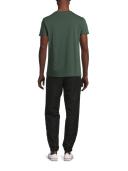 Lacoste Th6709-00 Short Sleeve T-Shirt Green 2XL Man