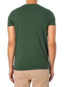 Lacoste Th6709-00 Short Sleeve T-Shirt Green 2XL Man