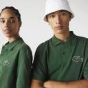 Lacoste Unisex Original L.12.12 Loose Fit Polo Shirt Green Size XS
