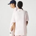 Lacoste Unisex Original L.12.12 Loose Fit Polo Shirt Pink Size 3XL