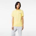 Lacoste Unisex Original L.12.12 Loose Fit Polo Shirt Yellow Size XS