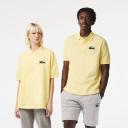 Lacoste Unisex Original L.12.12 Loose Fit Polo Shirt Yellow Size XS