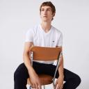 Lacoste White V-Neck T-Shirt