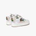 Lacoste Women's Ace Clip Sneakers White Size UK 8