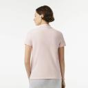 Lacoste Women's Regular Fit Soft Cotton Petit Piqué Polo Shirt Pink Size XS