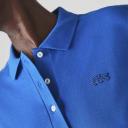 Lacoste Women's Slim Fit Stretch Cotton Piqué Polo Shirt Blue Size M