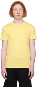 Lacoste Yellow Crewneck T-Shirt