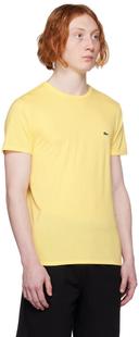 Lacoste Yellow Crewneck T-Shirt